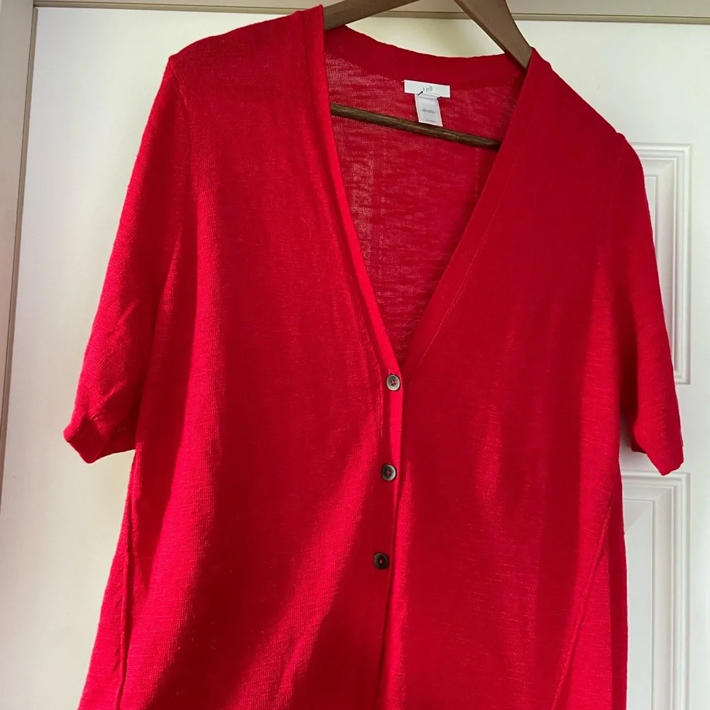 J. Jill linen blend sweater